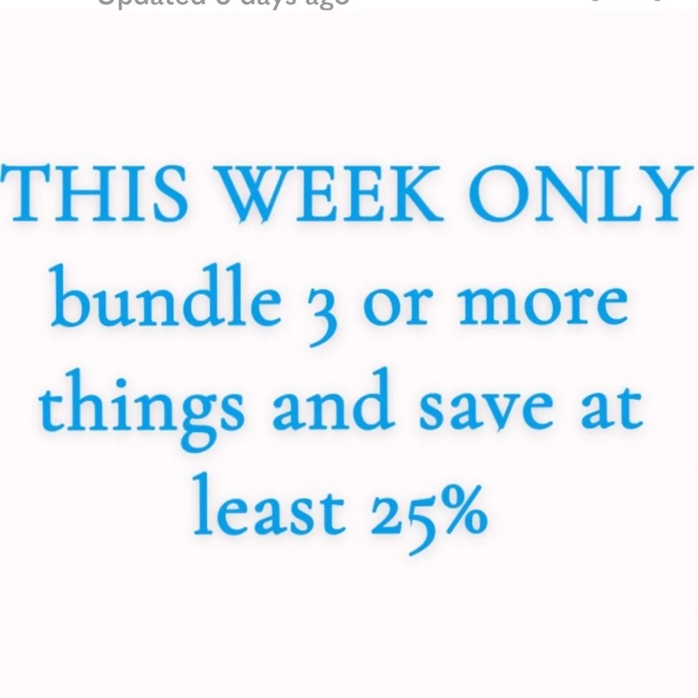 Weekly Promotion - Picture 1 of 1